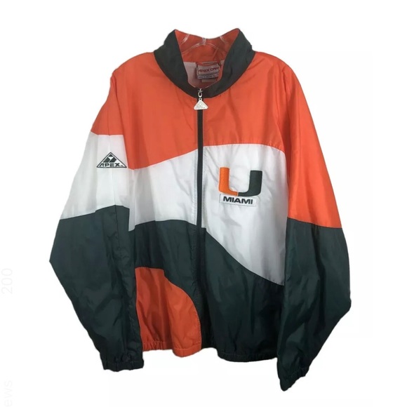 Apex One Other - Miami Hurricanes The U Apex One Vintage Jacket